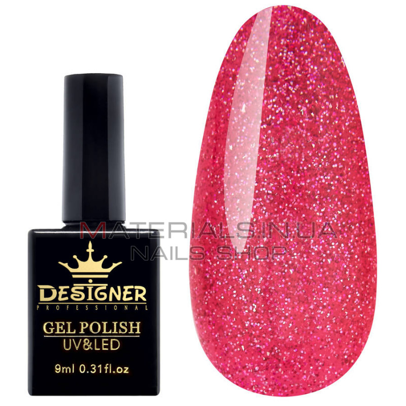 Гель-лак Designer Diamond Kingdom - M329 Рожевий колір із секретом
