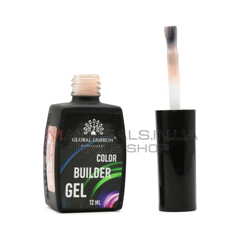 Кольоровий гель для нігтів Color Builder Gel 12 мл, 09