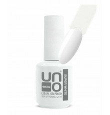 UNO Super White / Супер белый гель лак для ногтей (нанесение в 1 слой), 15 мл.