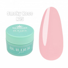 Builder Gel 15 мл., Дизайнер (Моделирующий гель) R15 Smoky Rose