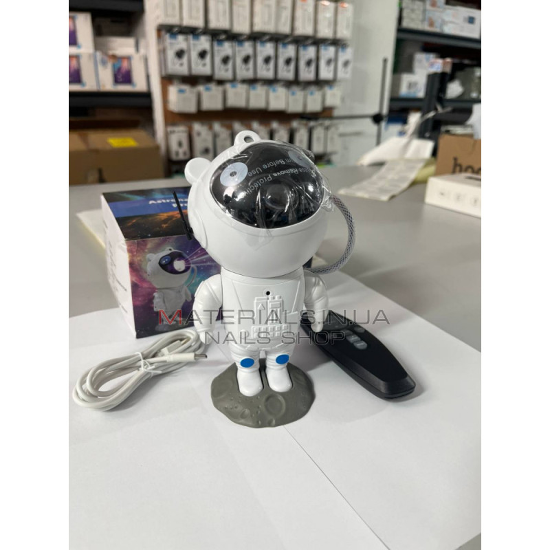 Ночной светильник-проектор - Astronaut Starry Nebula (160*85*85mm)