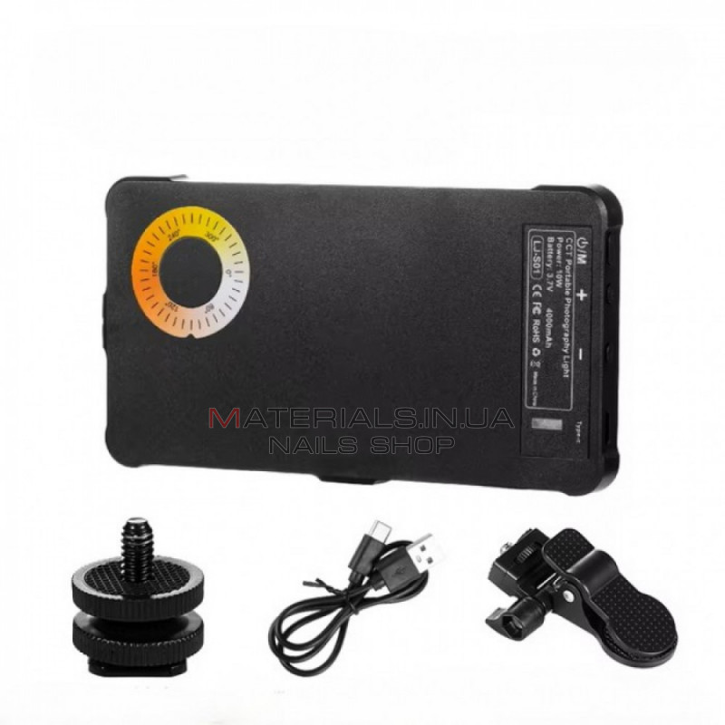 Селфи вспышка mobile phone light LJ-S01 4000mAh 3000-6000K Селфи вспышка mobile phone light LJ-S01 4000mAh 3000-6000K