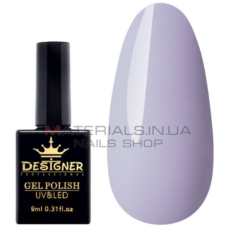 Гель-лак Designer Blue Lilac - F179 "Біло-фіолетовий"