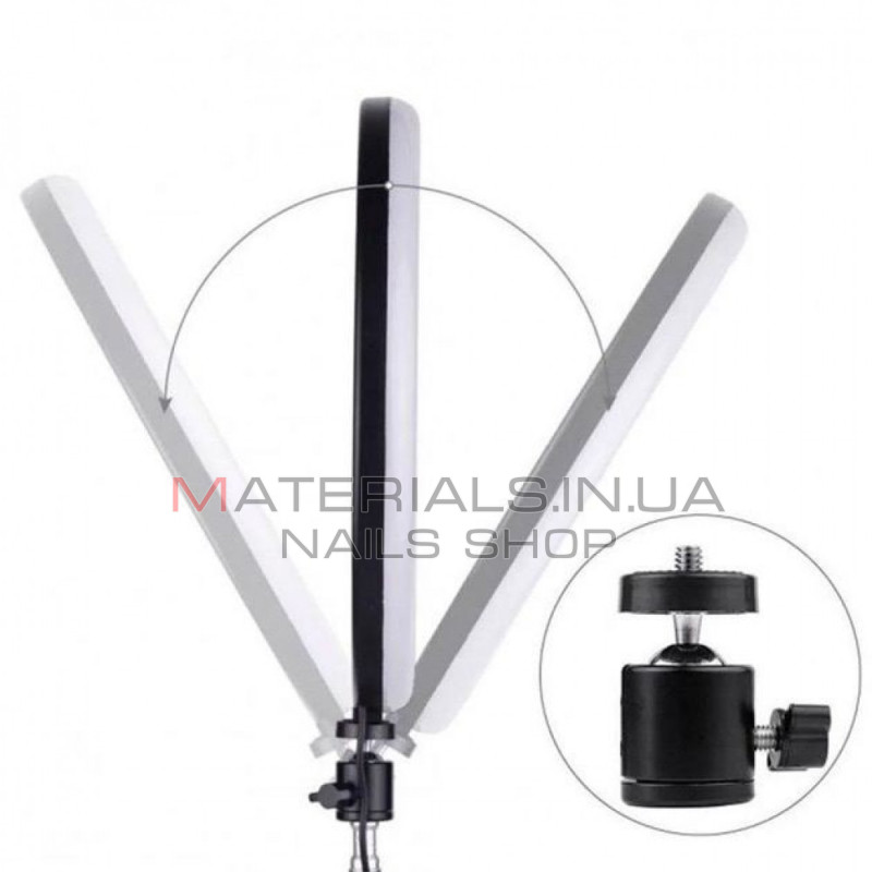 Кільцева LED-лампа MJ-18, 46 см, 18″, 55 Вт
