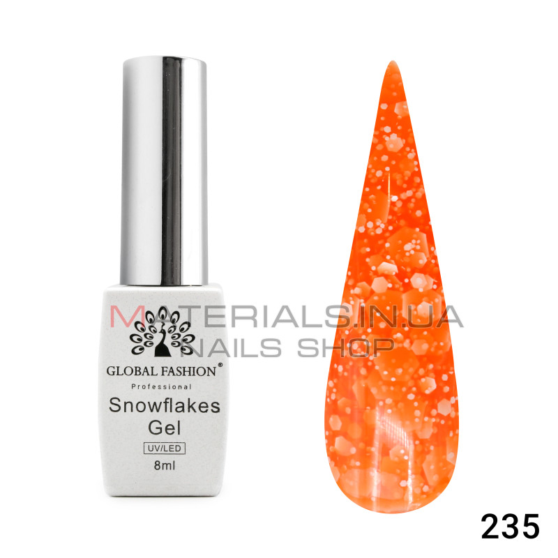 Гель лак Snowflakes 8 мл, 235