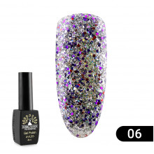 Гель лак Global Fashion Shiny (Пестрота), 8 мл, 06