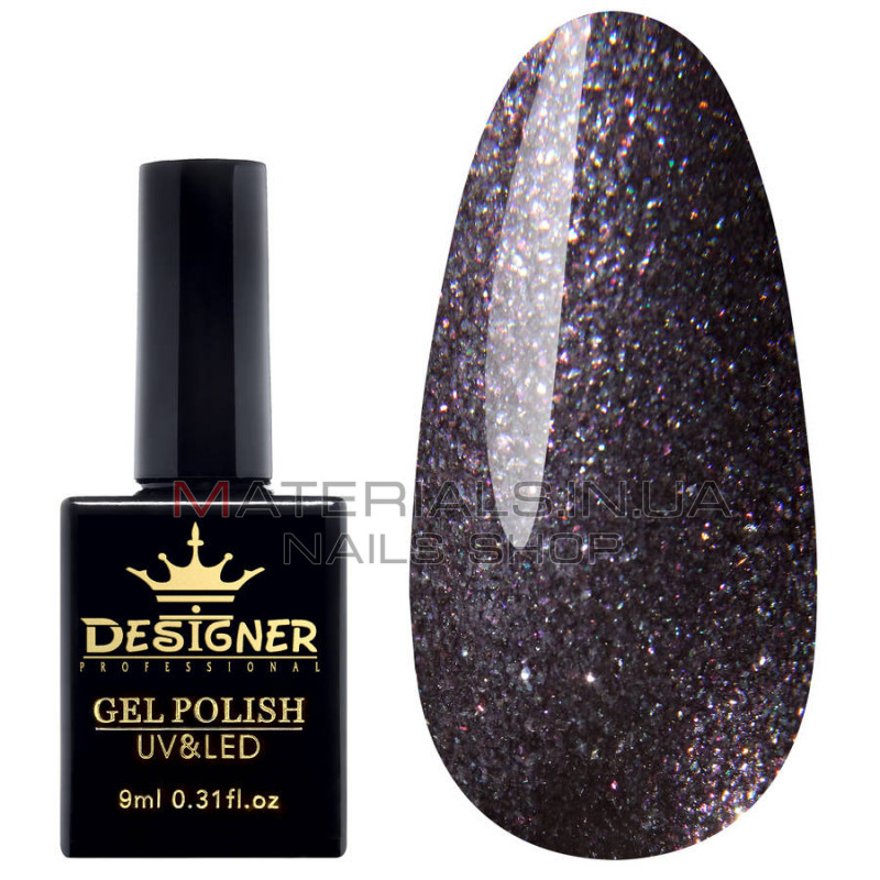 Гель-лак Designer Diamond Kingdom - M350 "Траурна сукня"