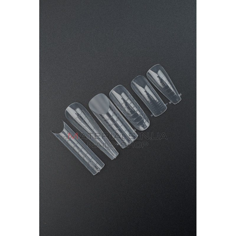 Polygel Nail Forms SET-B, 144 шт. (6 форм) - Верхні форми Дизайнер Polygel Nail Forms SET-B, 144 шт. (6 форм) - Верхні форми Дизайнер