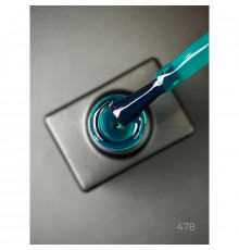 Гель лак Vitrage gel 478 Дизайнер (9мл.) - кольоровий, напівпрозорий