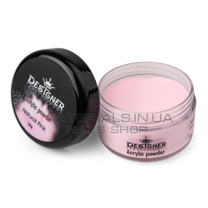 Acrylic Powder 28 р. (Natural pink). - акрилова пудра Дизайнер