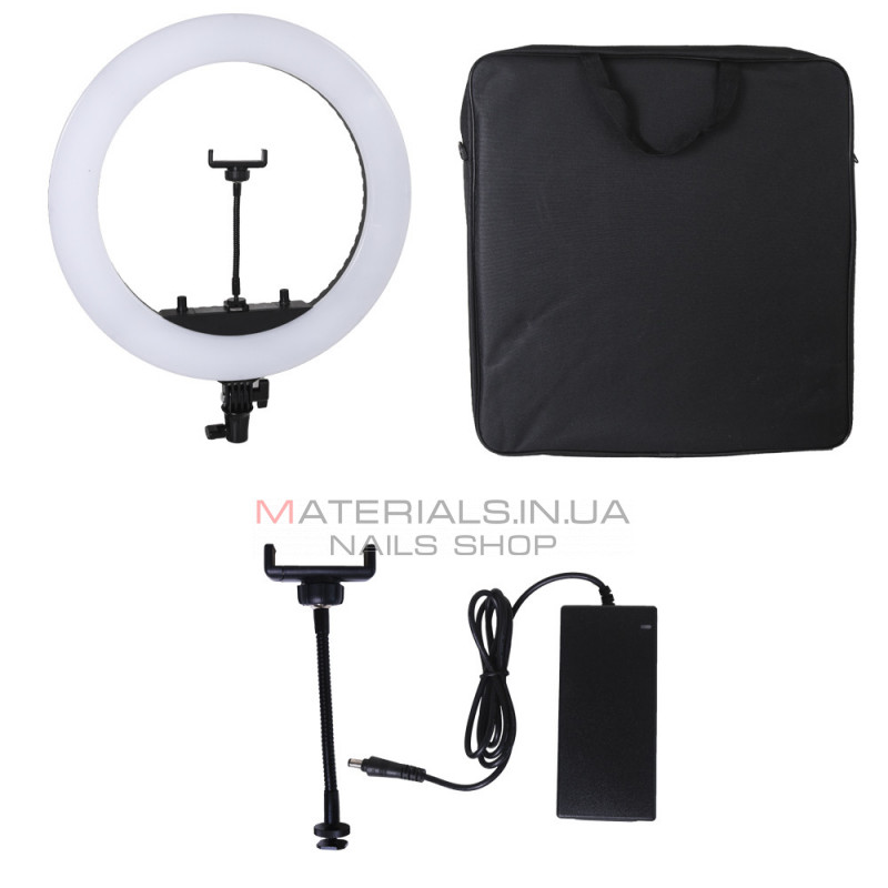 Лампа Кольцевая LED 46 cm 18" 55W HQ-18N Лампа Кольцевая LED 46 cm 18" 55W HQ-18N