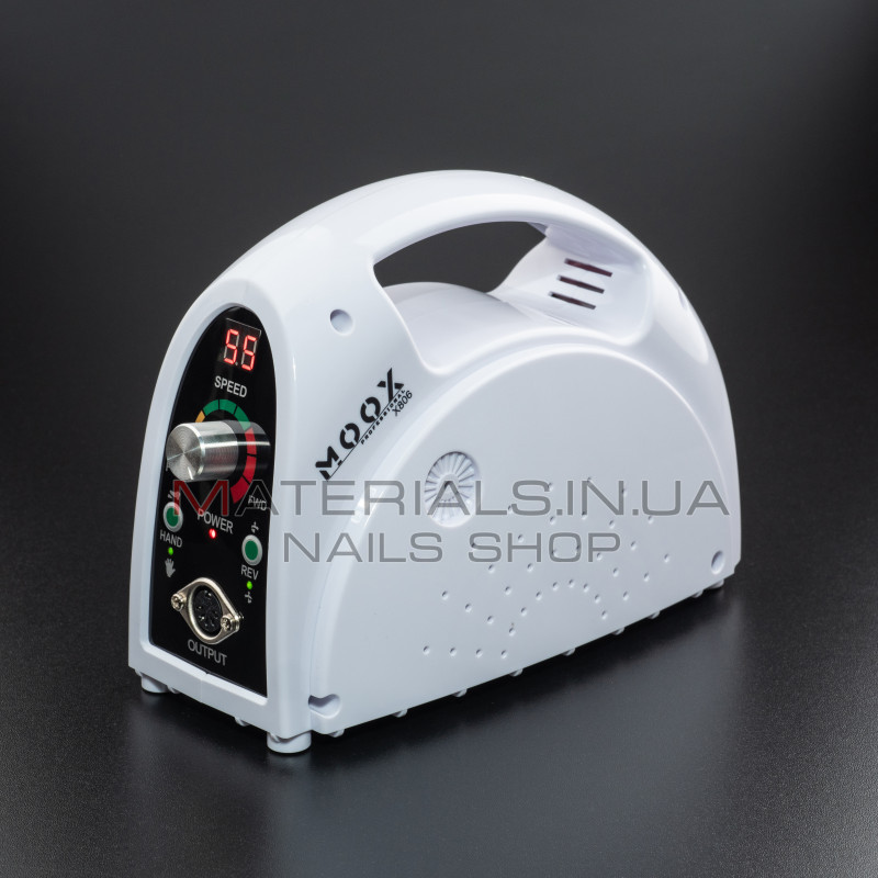 Фрезер Мокс X806 (Білий) на 55 000 об/хв. та 80W. для манікюру та педикюру