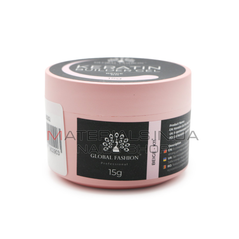 KERATIN BUILDER GEL, Global Fashion, 15 g, K11