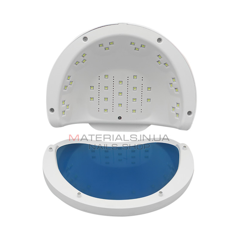 Лампа для нігтів Global Fashion Led/UV 80W, L-1001-white Лампа для нігтів Global Fashion Led/UV 80W, L-1001-white