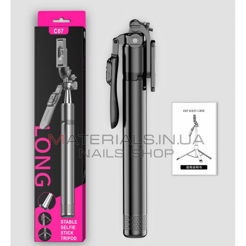 Монопод Tripod C07, Stainless Steel, 2,01 м