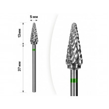 Твердосплавна фреза для зняття гель-лаку mART M-119 Ялинка Green 5*13