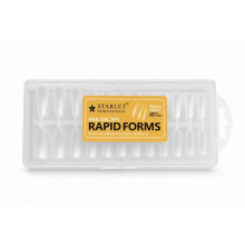 Гелеві тіпси для нарощування нігтів матові Starlet Professional Rapid Forms Балерина, 240 шт.