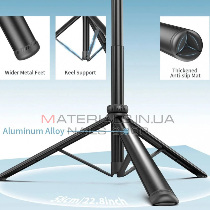 Monopod Tripod C05 | 2m Balanced and stable shooting multifunctional expansion of the metal tripod selfie stick