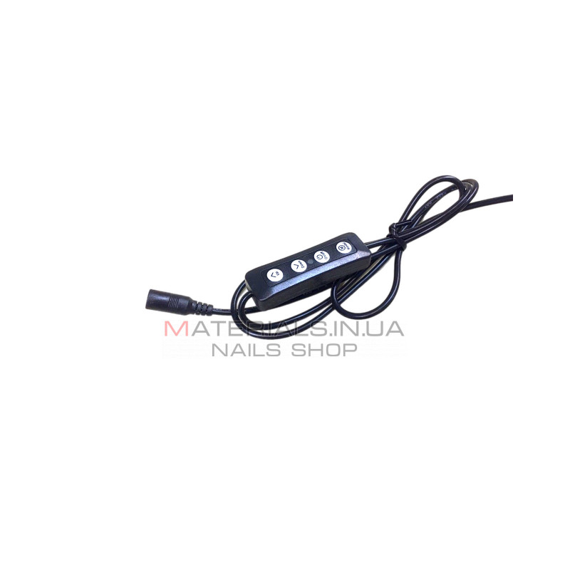 Настільна безтіньова зі стразами, black