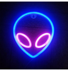 Ночной светильник — Neon Sign — Alien
