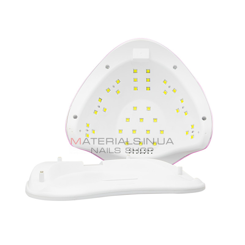 Лампа для нігтів LED/UV 72Вт, pink, Global Fashion L-1100 Лампа для нігтів LED/UV 72Вт, pink, Global Fashion L-1100