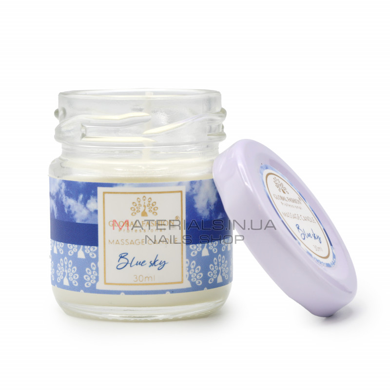 Массажная свеча Global Fashion, 30 ml, Blue sky Массажная свеча Global Fashion, 30 ml, Blue sky