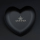 Металевий лоток для інструментів (Чорний) 9,3 х9, 3см. "Серце" Дизайнер - Н