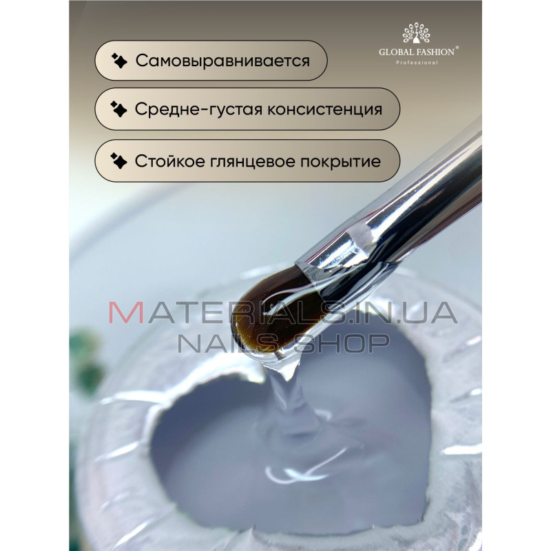 Конструирующий топ (15 г), Construction Top Coat, Global Fashion