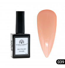 Гель лак Global Fashion, Gel polish 15 ml, 39