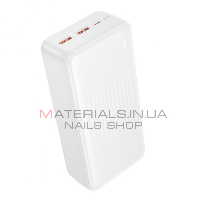 Power Bank 30000 mAh — Borofone BJ80B 22.5W+PD20W — White