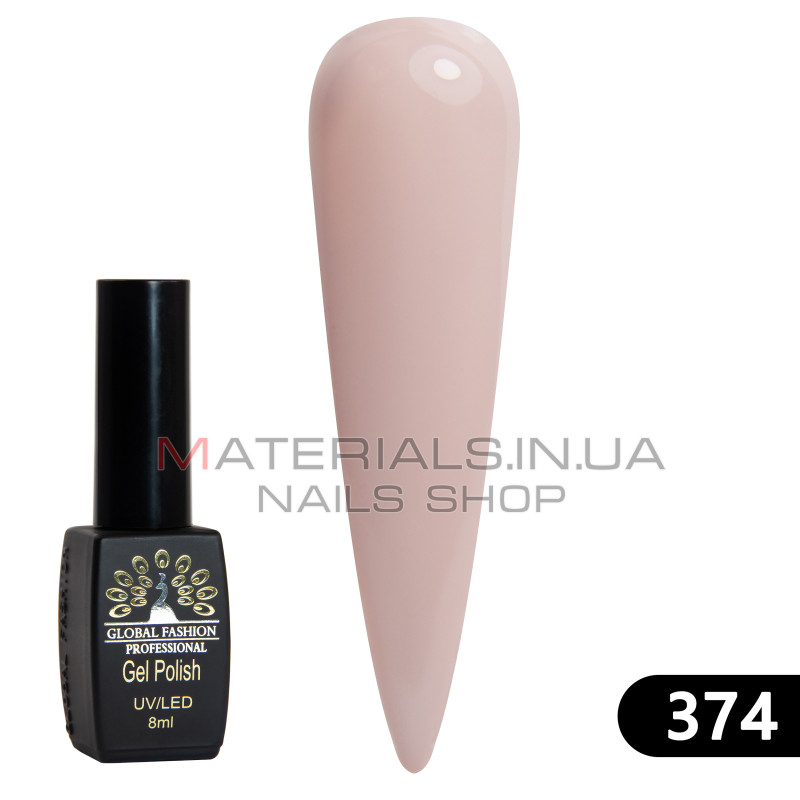 Гель лак BLACK ELITE 374, Global Fashion 8 мл