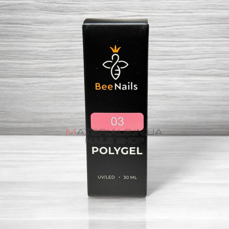 Полигель Bee Nails 30 мл, 03 Полигель Bee Nails 30 мл, 03