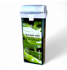 Воск в кассете для депиляции Korean Wax Global Fashion, низкотемпературный, Алоэ Вера