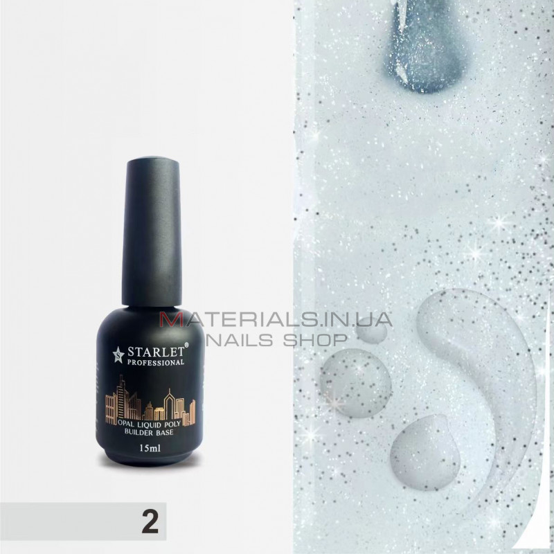 База для нарощування Opal Builder Base Starlet Professional №02, 15 мл