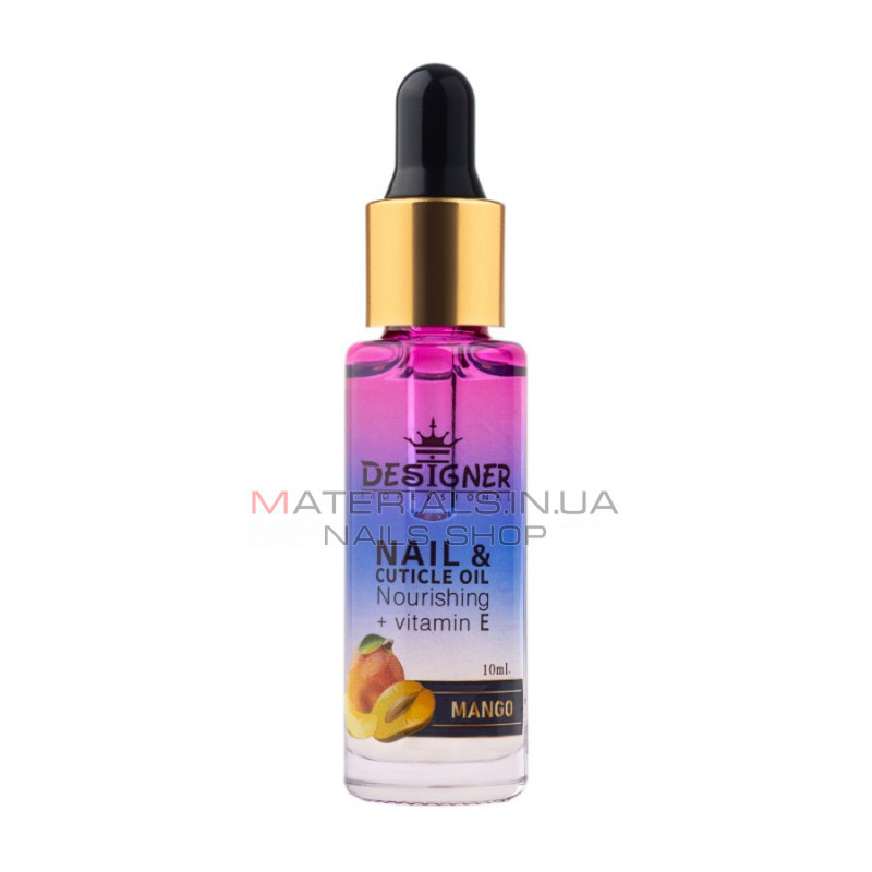 Масло для кутикулы 10 мл. (Манго №7) - Nail&Cuticle oil от Дизайнер Масло для кутикулы 10 мл. (Манго №7) - Nail&Cuticle oil от Дизайнер