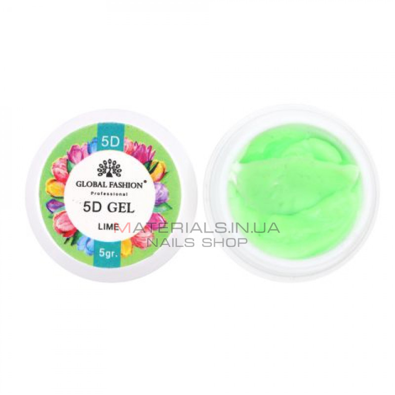 5D GEL Global 5 ml lime 5D GEL Global 5 ml lime