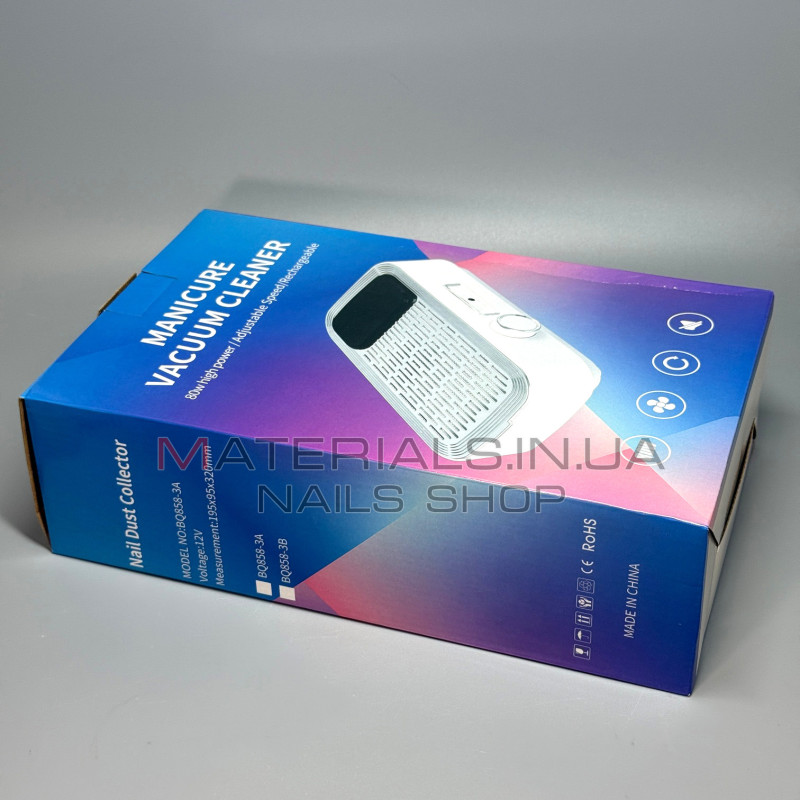 Акумуляторна витяжка з HEPA-фільтром, 858-3, 80 Вт