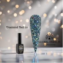 Гель лак Diamond Ball Global Fashion 8 мл, 010