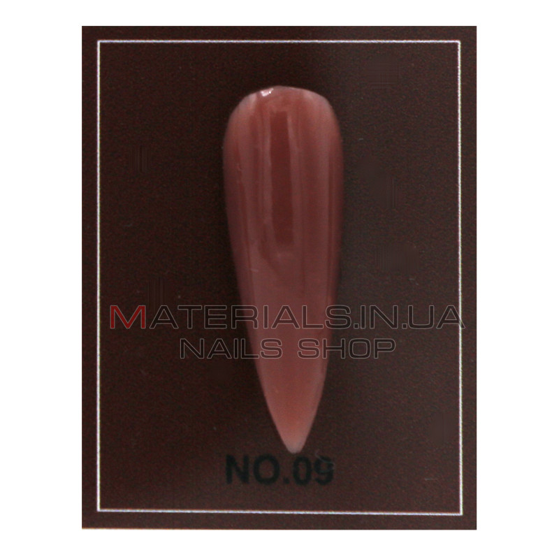 Гель для моделювання нігтів 15 гр, Mocha Rose Builder Gel 09