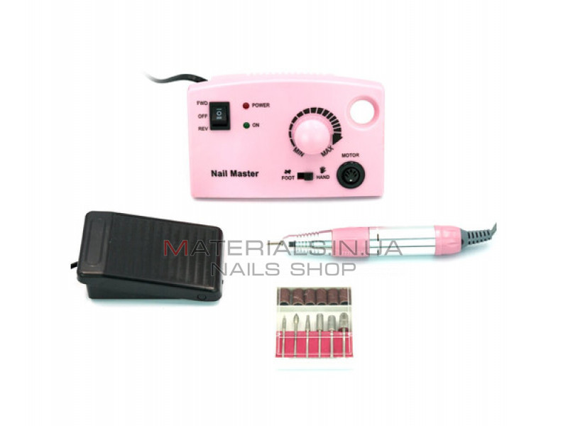 Фрезер для маникюра Drill pro DM-211 (ZS 602) 65 Вт 35 000 об, Розовый