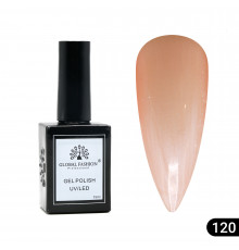Гель лак Global Fashion, Gel polish 15 ml, 120