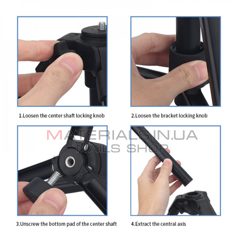 Штатив Tripod Veron TS-04 Pro, 2,10 м, ¼