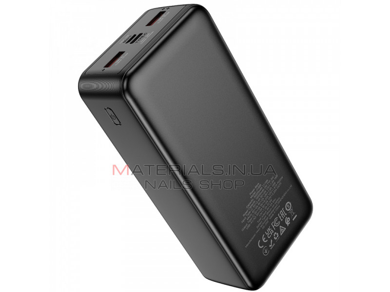 Power Bank 30000 mAh | 22.5W+PD20W — Hoco J136B — Black