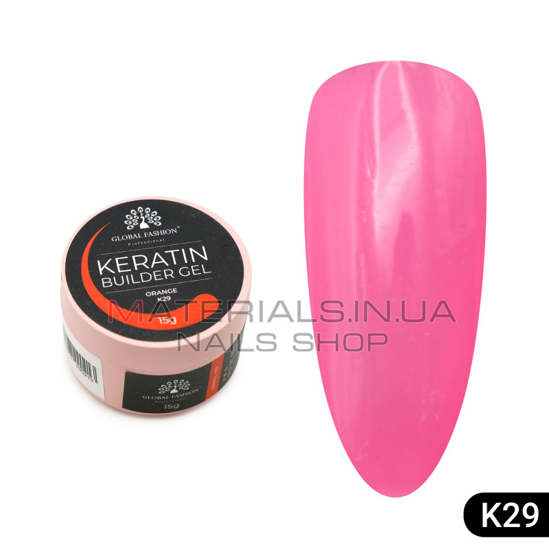 KERATIN BUILDER GEL, Global Fashion, 15 g, K29
