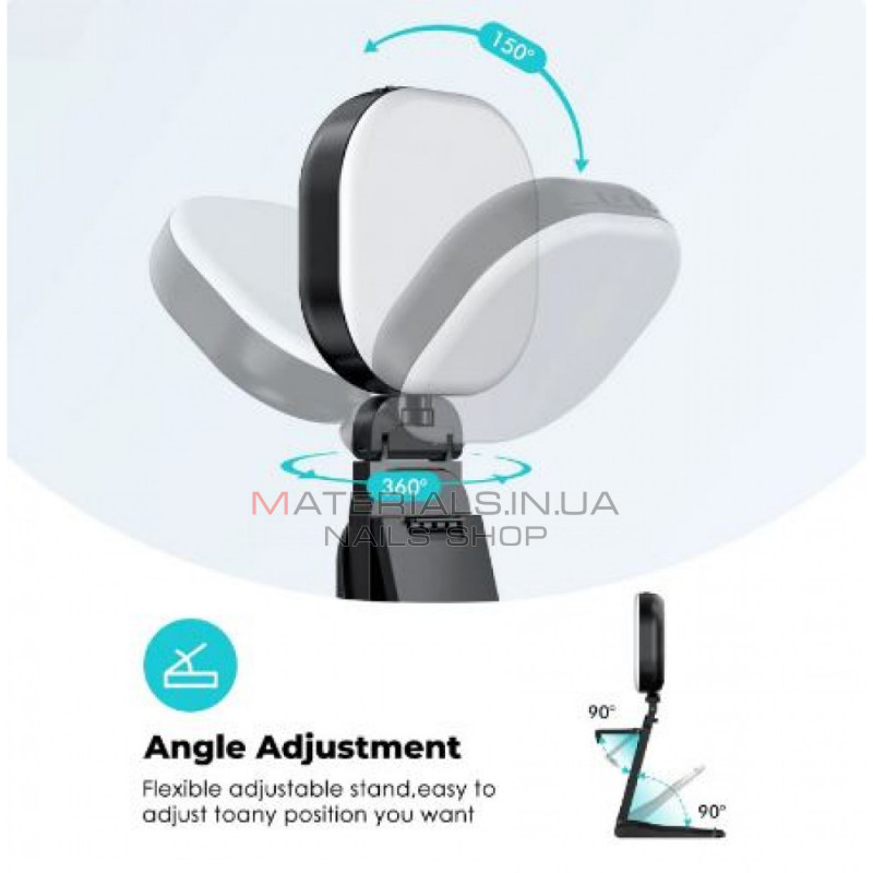Селфи вспышка Veron F-610A LED Live Streaming Light Селфи вспышка Veron F-610A LED Live Streaming Light