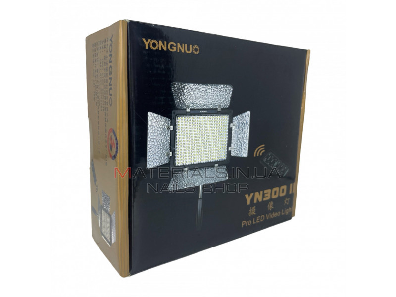 Лампа видеосвет LED YN300 II   | 17x15 cm