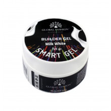 Молочный гель для моделирования ногтей, двухфазный, Smart Gel 15 г