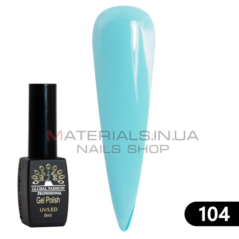 Гель лак BLACK ELITE 104, Global Fashion 8 мл