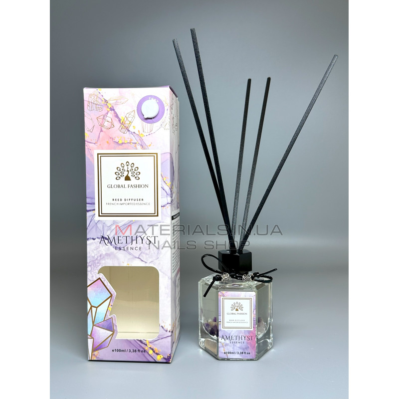 Аромадіфузор Global Fashion Amethyst Essence 100 мл Аромадіфузор Global Fashion Amethyst Essence 100 мл