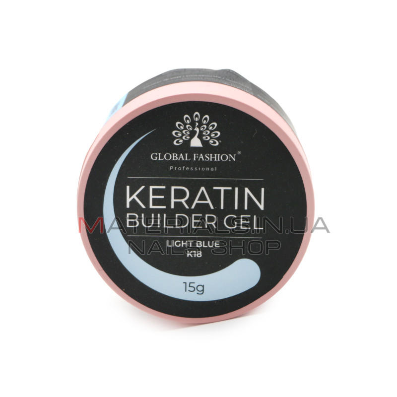 KERATIN BUILDER GEL, Global Fashion, 15 g, K18